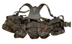 Airborne Army Webbing British Assault Camo Belt Yoke & Assorted Pouches (5)