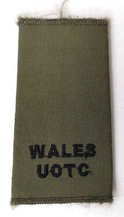 Wales University Officers Training Corp UOTC Rank Slide - Used