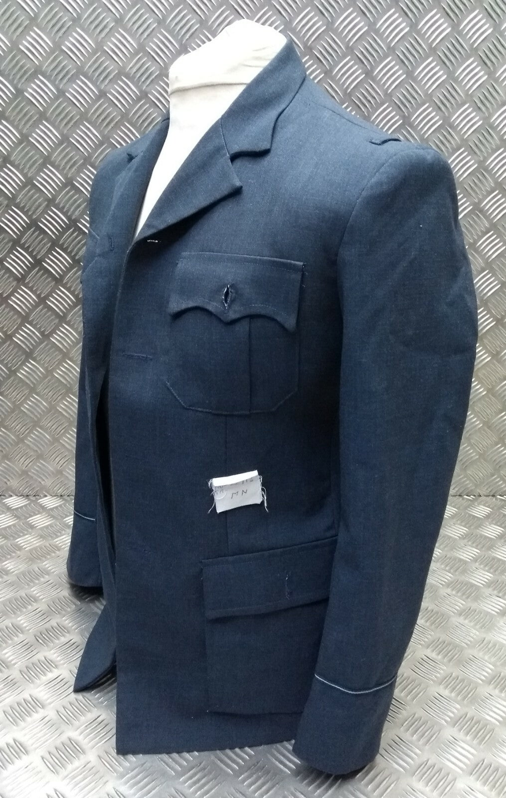 Lightweight Dress Jacket OFC Pattern A/F Blue / Grey Colour Unissued