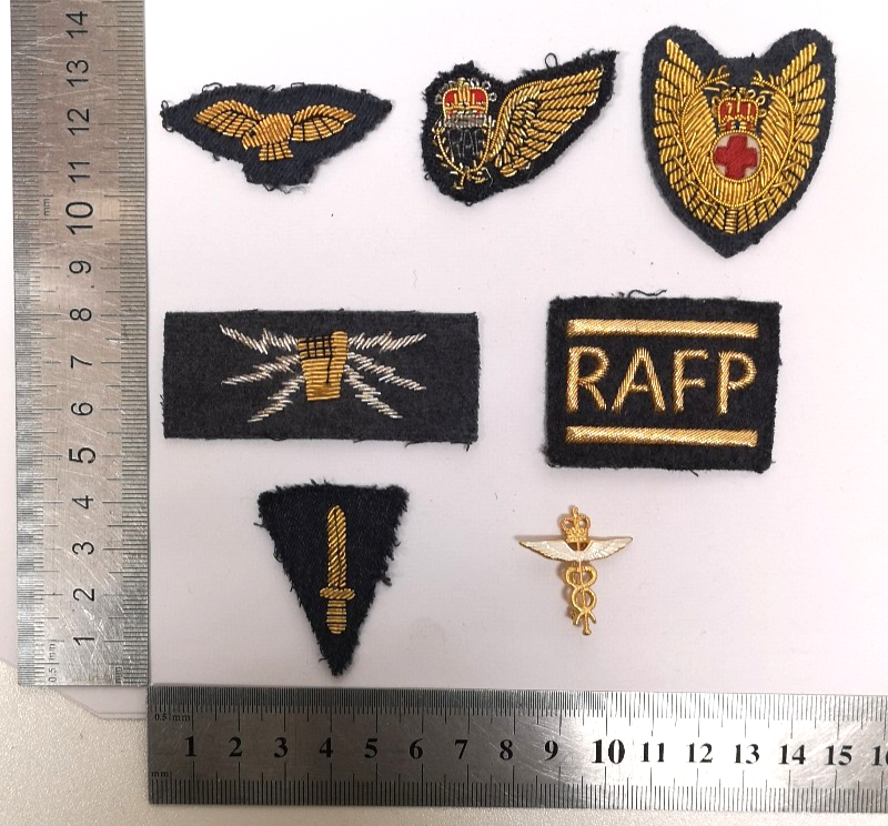 RAF Royal Air Force No5 Badge for Air Force Mess Dress Various Types