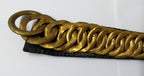 Vintage Bearskin Brass Chin Chain Strap For Royal Guards Busby's & Ceremonial