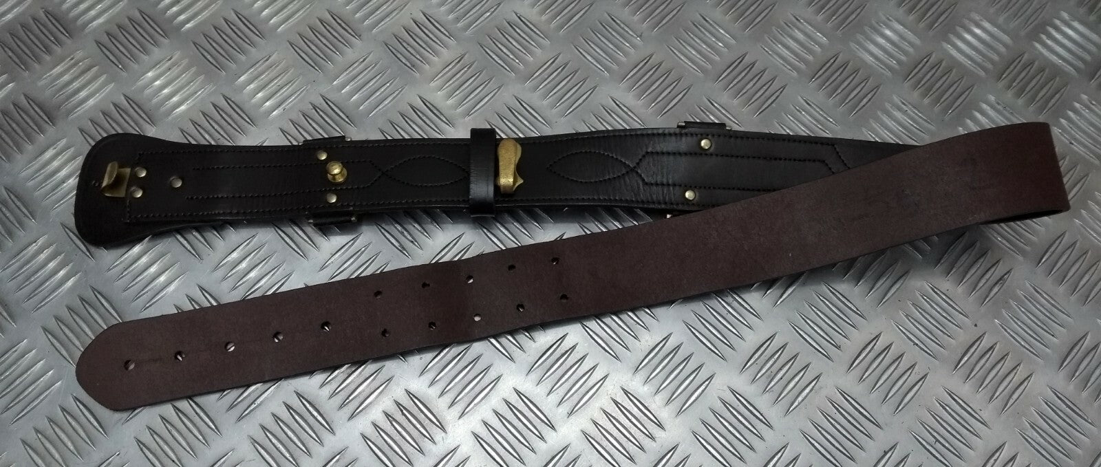 Sam Browne Belt Issue British Size 3 No Buckle or Shoulder Strap