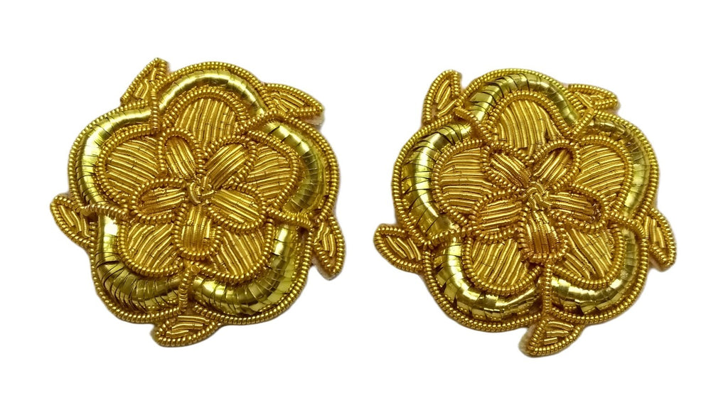 Lord-Lieutenant Roses For Shoulder Boards/Cords 1 Pair of H/E Badges NEW