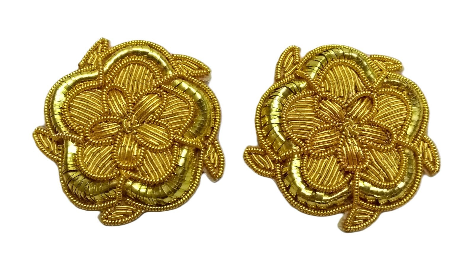 Lord-Lieutenant Roses For Shoulder Boards/Cords 1 Pair of H/E Badges NEW