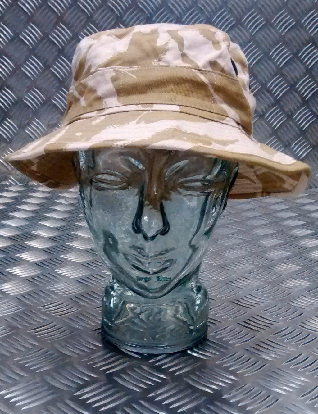 Military Style Special Forces Boonie Hat / Bush Hat Short Brim Desert Camo NEW