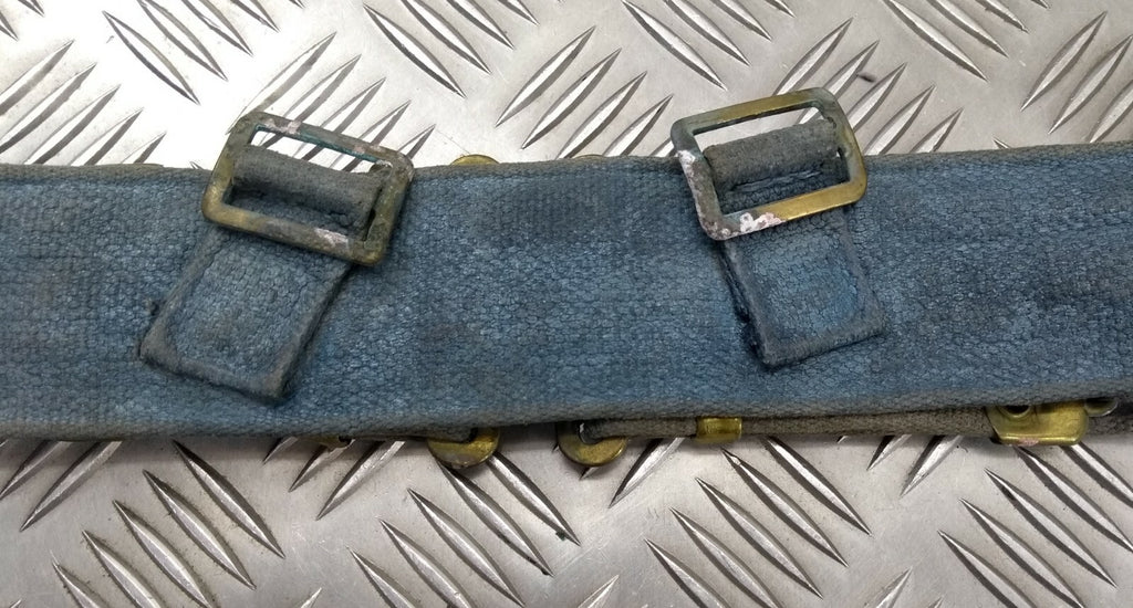Genuine British Made World War Two WW2 37 Pattern Web Pistol Belt Assorted