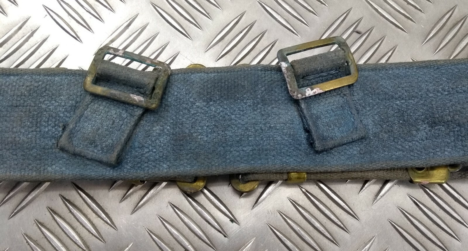 Genuine British Made World War Two WW2 37 Pattern Web Pistol Belt Assorted
