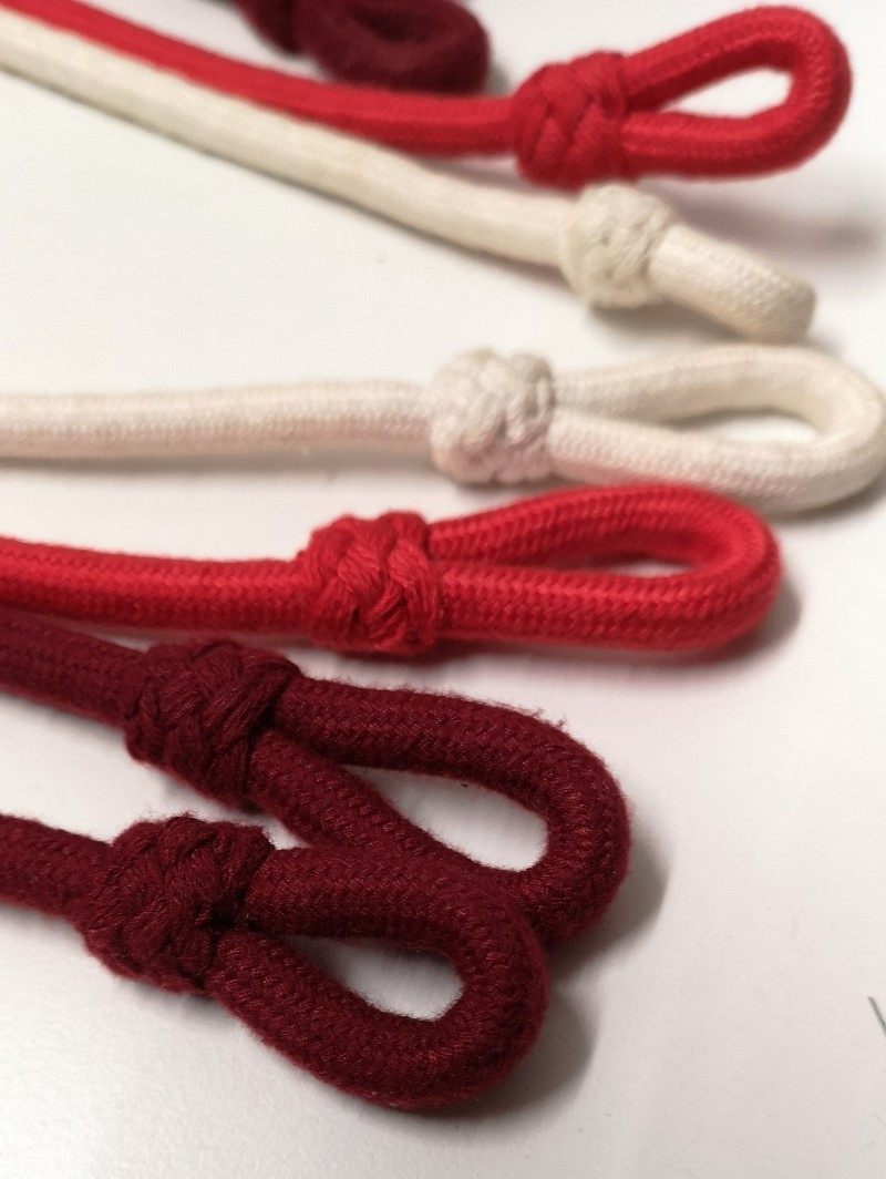 Set of 4 Lanyards Shoulder Cords Genuine British White Red Maroon