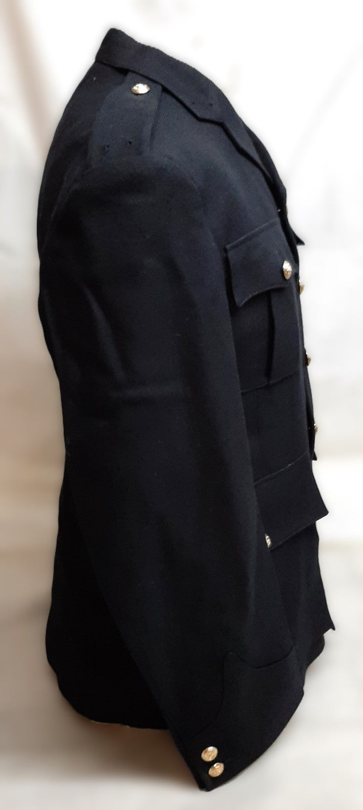 RM No1A Jacket R.M OFC Dress Blue Jacket Fully Buttoned with Cuff Buttons