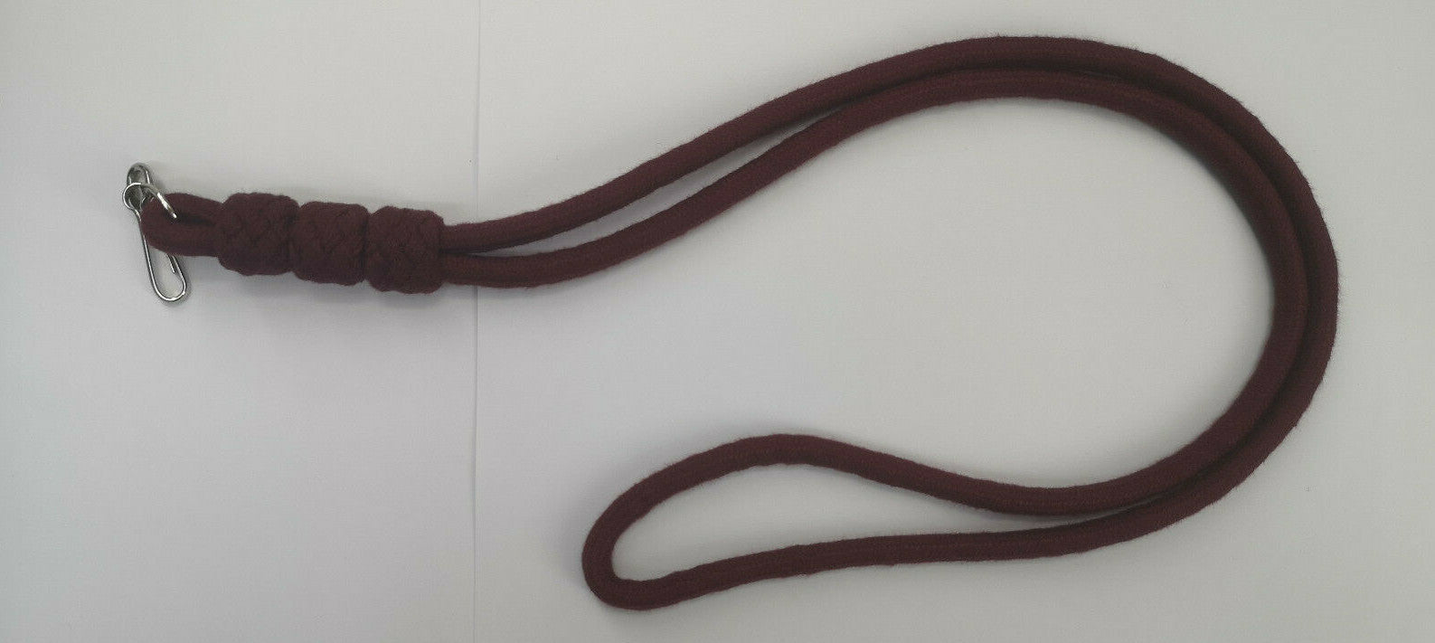Genuine British Duke of Lancaster's Regiment Maroon Lanyard with Clip