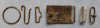 Vintage Army Buckle Set For No11 Buff Leather HCav Belt British Militaria
