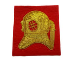 Mess Kit Badge Royal Engineers Diver British Hand Embroidered Patch