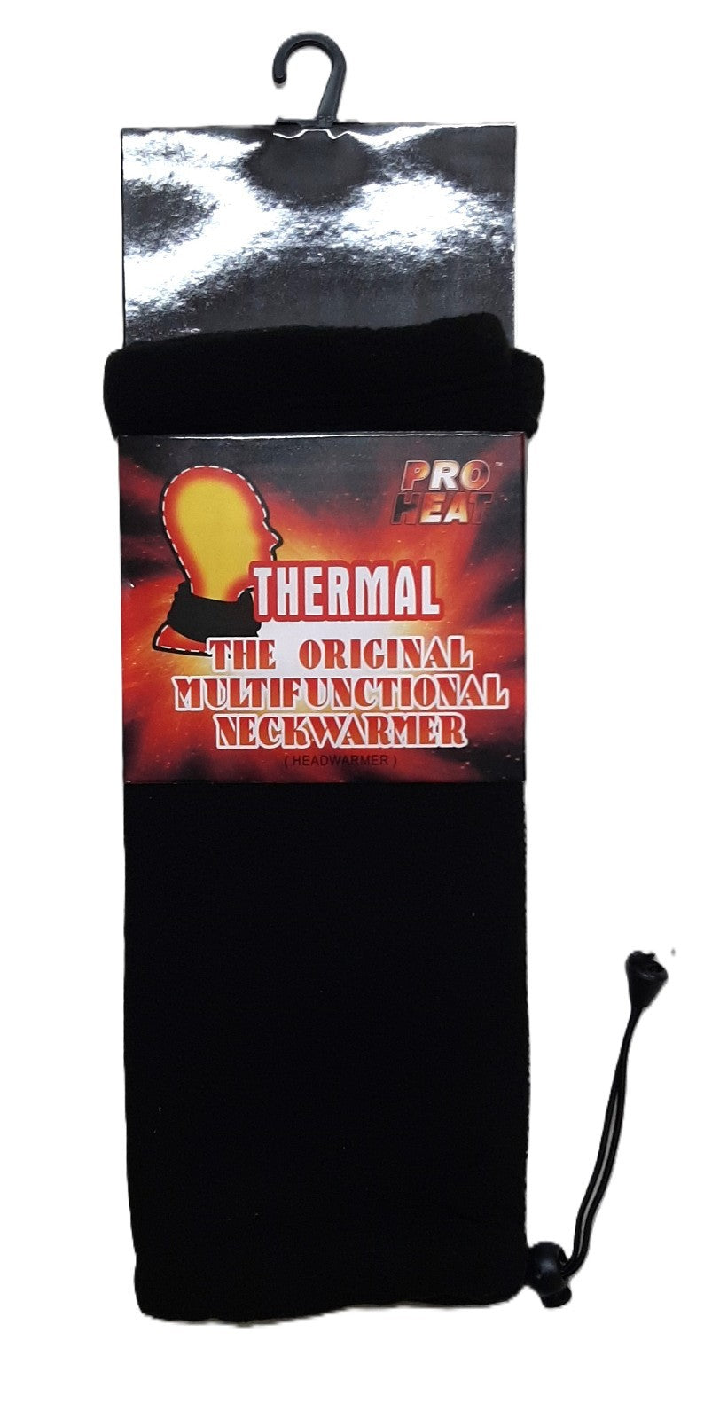 Snood Cap Comforter Thermal Neck Warmer Head Scarf Stealth Black Face Mask NEW