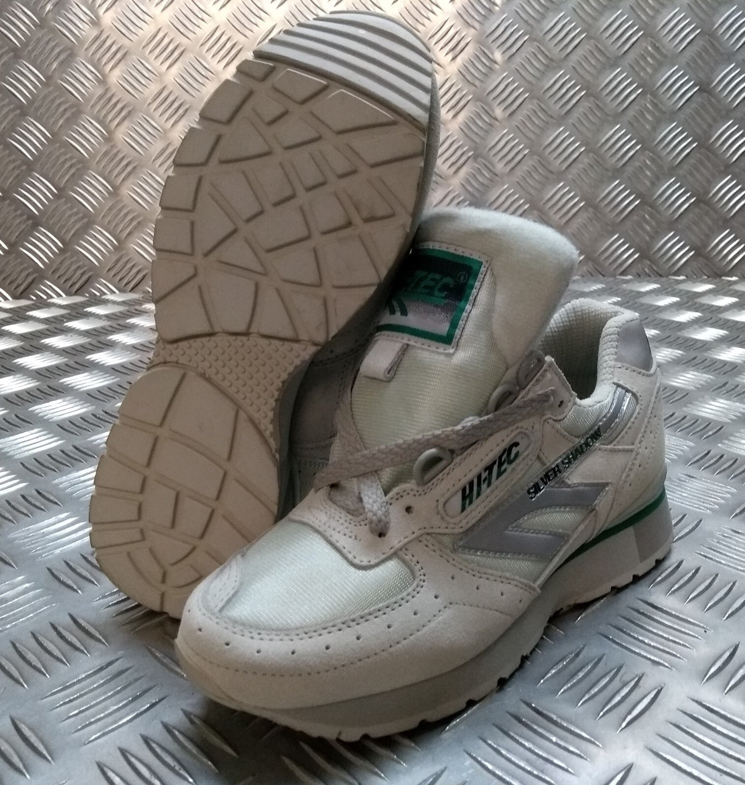 British Army Trainers Hi-Tec Silver Shadow Old Pattern UK Forces Training Shoe