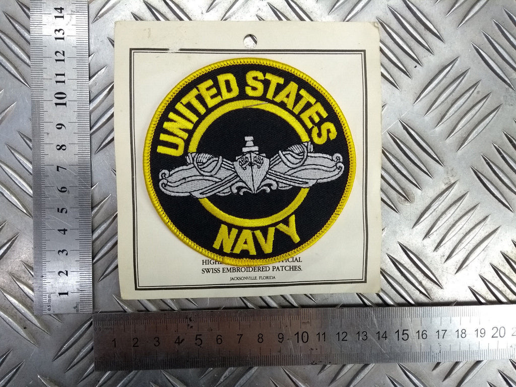 United States Navy Round Braided Patch US