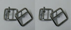 Genuine British Issue Chrome 1" Buckles for Leather Straps x 4 New