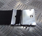 Military Style 2" Canvas Web Roll Buckle Parade Trouser Belt Unisex All Colours