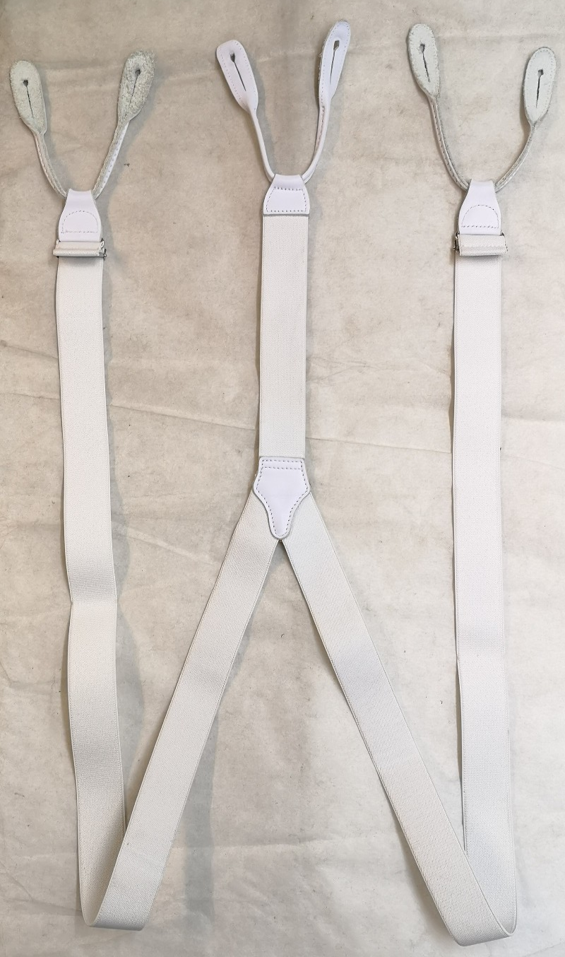 Various Clip-On / Button Elastic Braces / Suspenders Adjustable