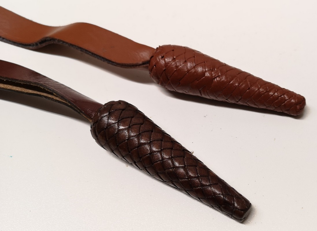 Officers Ceremonial & Parade Dark & Light Brown Leather Sword Knots