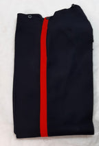 No1 RMAS Trousers British Army Pattern Cadet Officer Dress 1" Red Stripes W34"