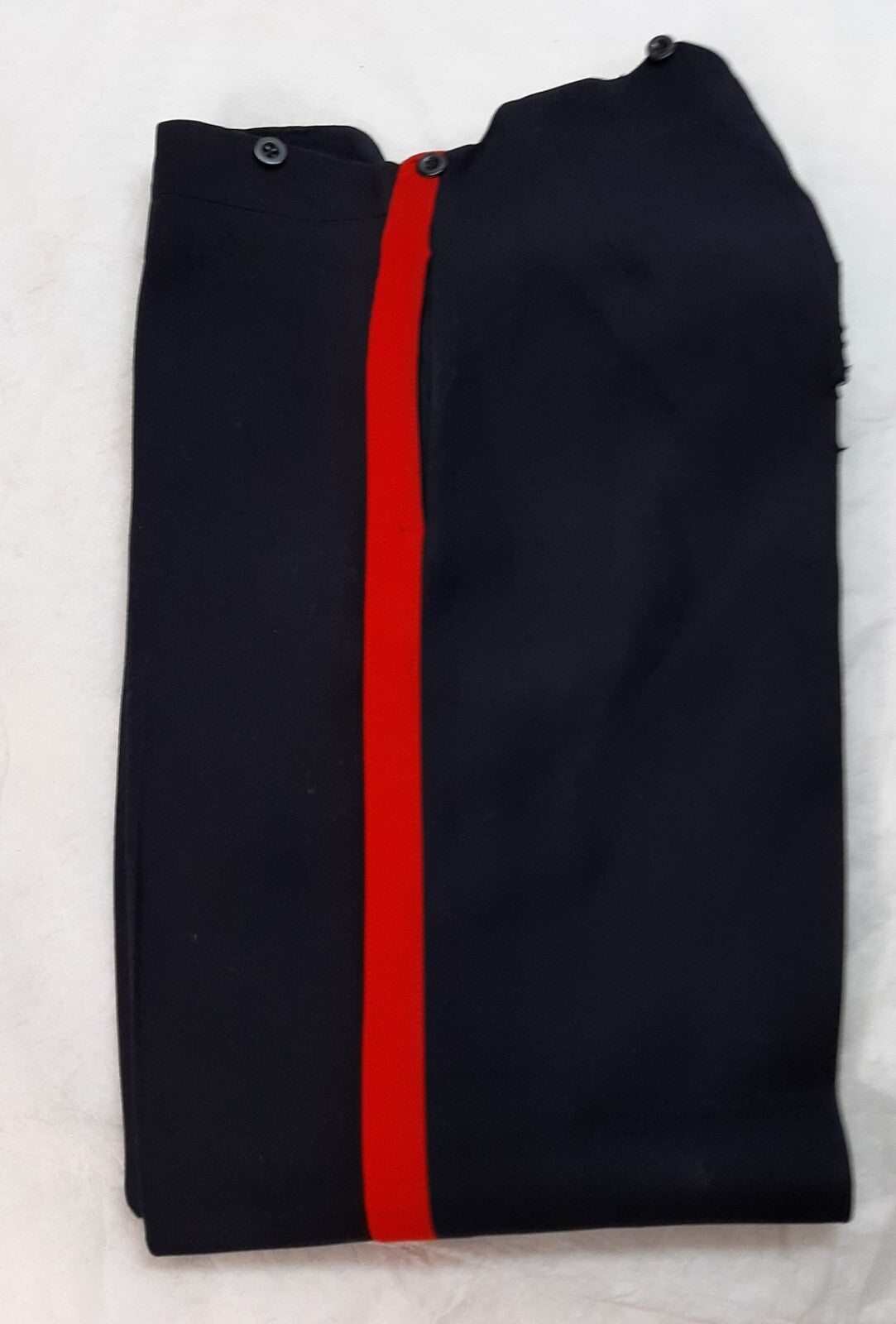 No1 RMAS Trousers British Army Pattern Cadet Officer Dress 1" Red Stripes W34"