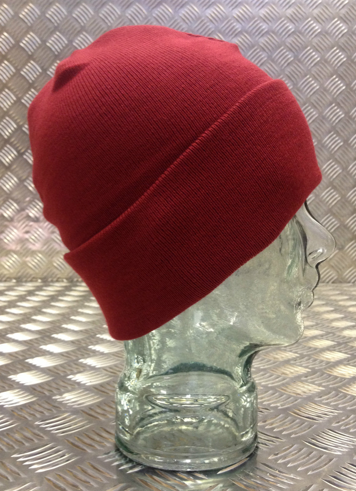 RED Tight Knit Beanie Hat / Watch Cap - One size - BRAND NEW