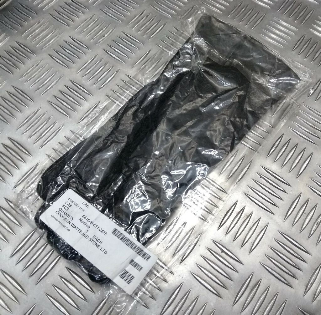 Genuine British UKSF SAS SBS Special Ops Leather Cloth Assault Suit Gloves NEW