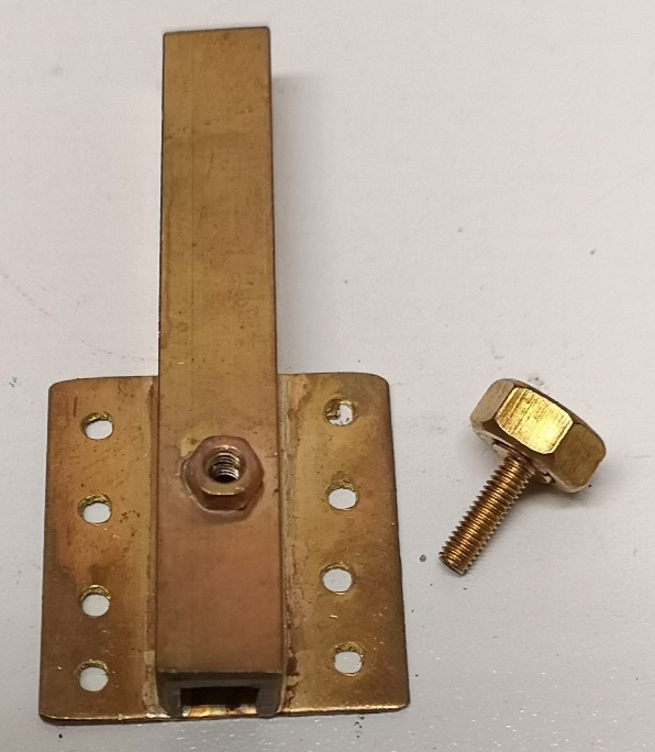 Brass Plume Receiving / Securing Box