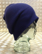 BLUE Tight Knit Beanie Hat / Watch Cap - One size - BRAND NEW