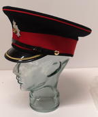 Holland Flora Band Sample Pre-production Cap with Hat Badge & Gold Bar Peak 59cm