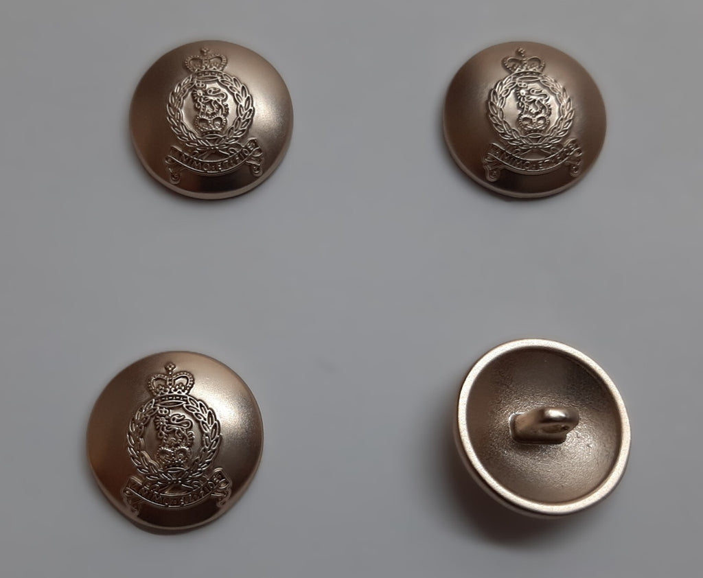 AGC Regimental Buttons SPS X4 Small Size 22L Dress British Army Insignia