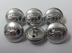 Genuine British Army Issue No1 / No2 Dress Royal Anglian Reg Silver Buttons 30L