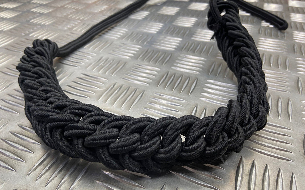 The Rifles Busby / Shako Appliqued Plaited Cord 1st Battalion - NEW