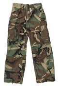 US M65 Trousers. Woodland Camouflage- Size X-Small Regular- NEW