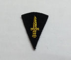 Mess Kit Badge Commando Dagger British Marines Hand Embroidered Wire Arm Patch