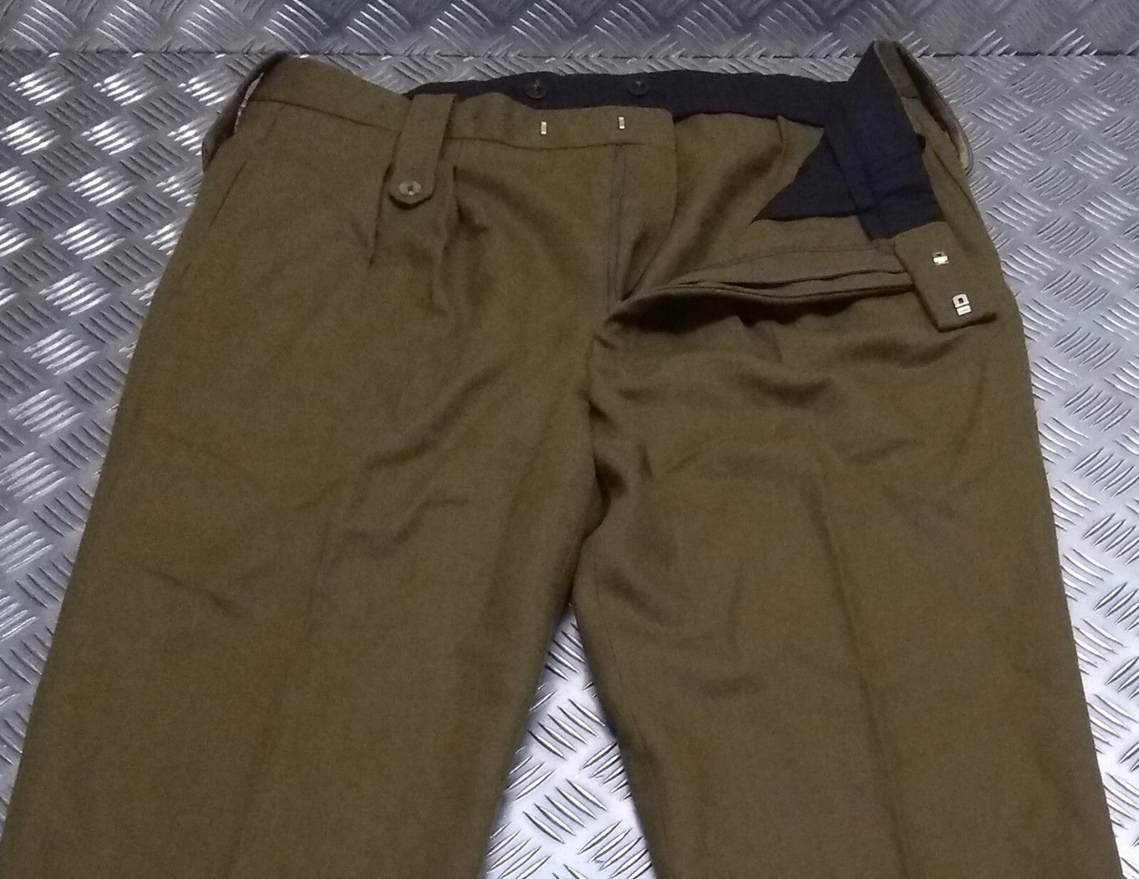 Vintage Army Trousers No2 Uniform Old Pattern Re-enactment Retro Clothing W40"