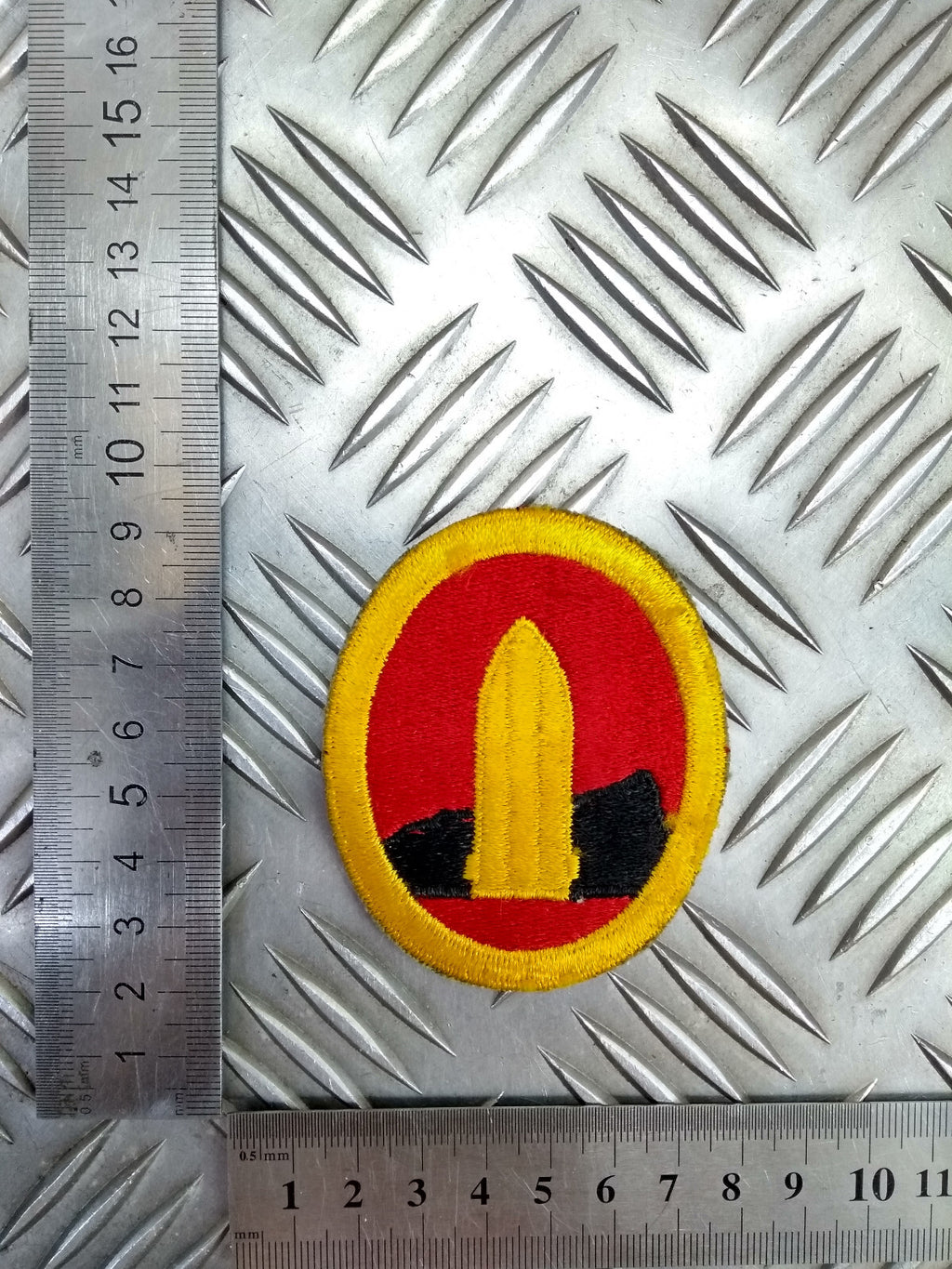 US Hawaian Coast Artillery Braided Patch US