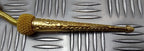 Bahrain Ceremonial Aiguillette Officers Lanyard Metallic Gold Insignia Tip Ends