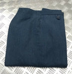 Vintage Trousers Airforce Dress Old Pattern Air Force Blue Grey Colour Waist 28"