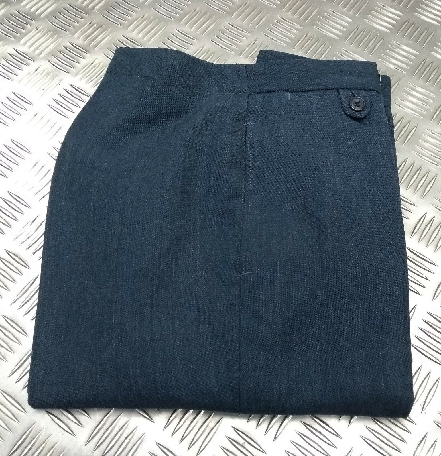 Vintage Trousers Airforce Dress Old Pattern Air Force Blue Grey Colour Waist 28"