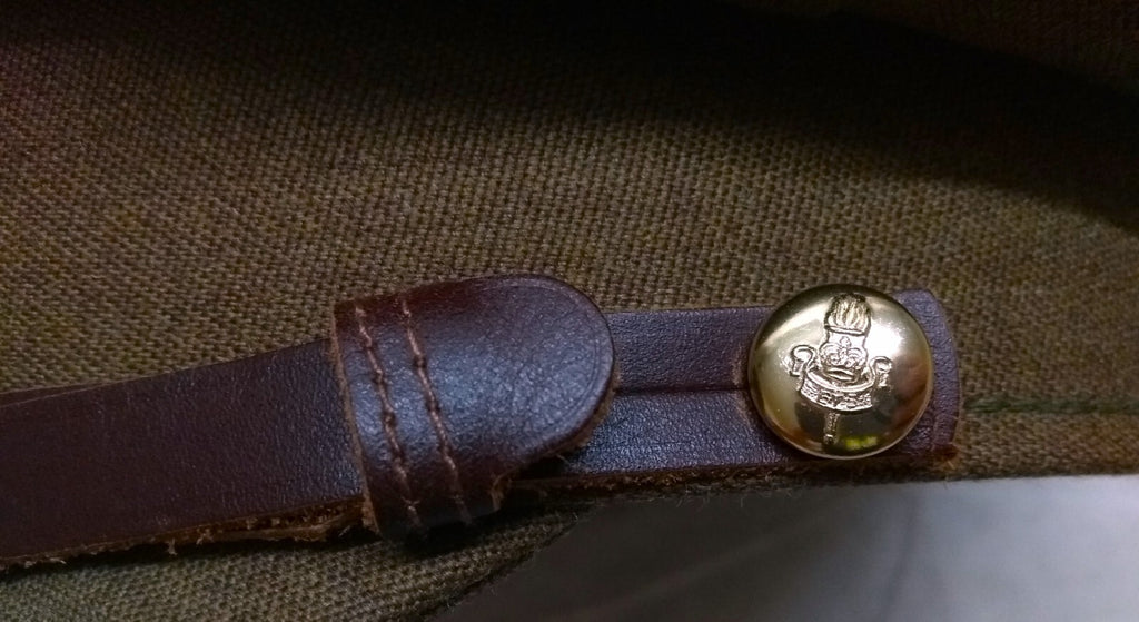 No2 Officer Hat AGC ETS British Army Full Insignia & Chin Strap Goldings 56cm