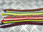 British Army Regiments 3 ply Macramé Cord Ceremonial Lanyards, Rare Set of 7
