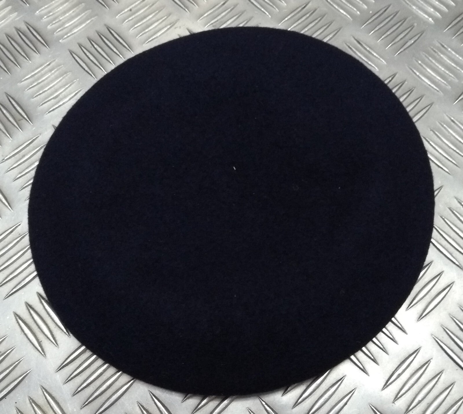 Navy Blue Beret Wool Genuine Hobson London Manufactures Sample 7 56cm