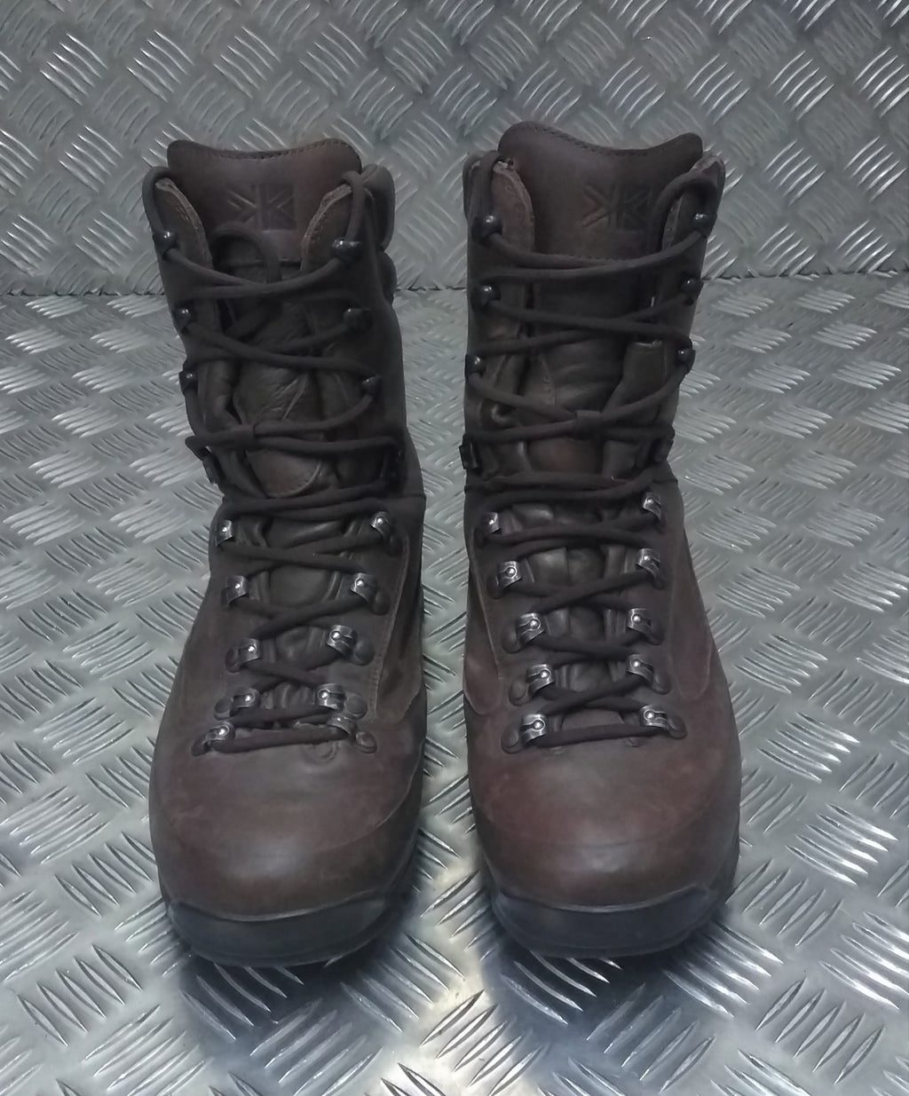 Genuine British Army Karrimor SF Cold / Wet Weather Goretex Brown Combat Boots
