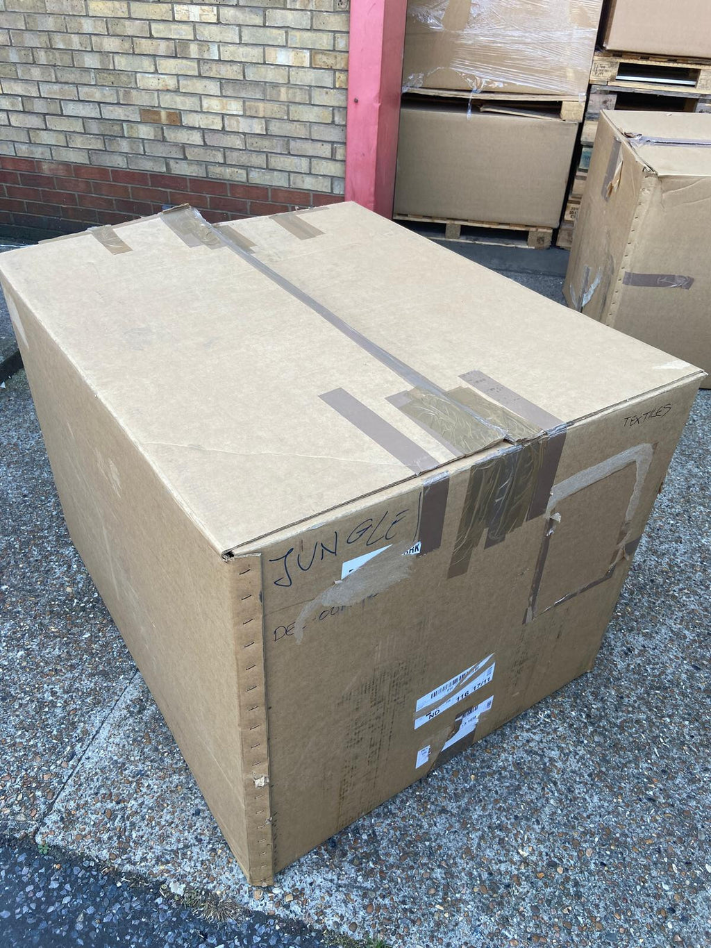Heavy Duty Tri Wall Cardboard Twinflute Corrugated Pallet Boxes Extra Large x 10