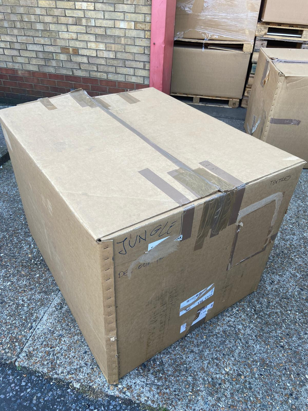 Heavy Duty Tri Wall Cardboard Twinflute Corrugated Pallet Boxes Extra Large x 10