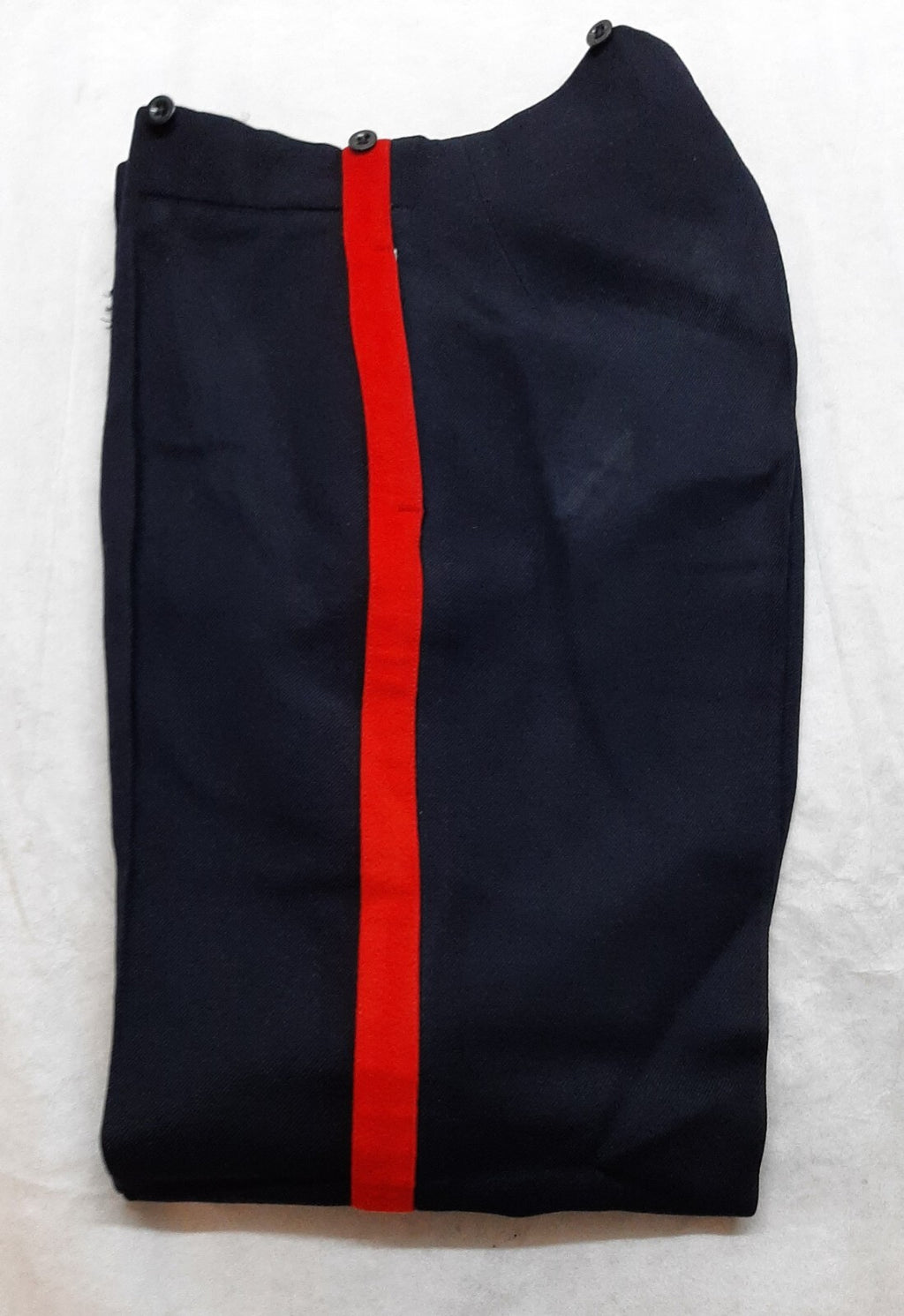 No1 Sandhurst Trousers Vintage British Army Blues Dress Pattern RMAS 1" Stripes