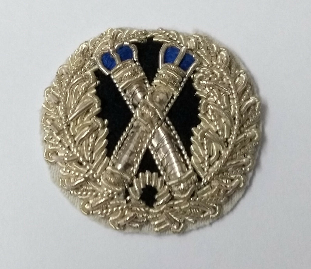 Genuine British Made Braided Tip Staff Senior Rank Shoulder Insignia ASPS442
