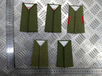 Dorset ACF OD Green Rank Slides British Army - NEW