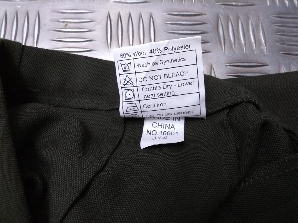 Maternity Slacks British Army Dress Uniform Barrack Green Waist 76cm - NEW